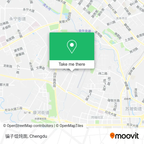 骗子馄饨面 map