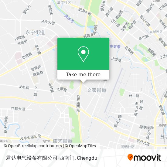 君达电气设备有限公司-西南门 map
