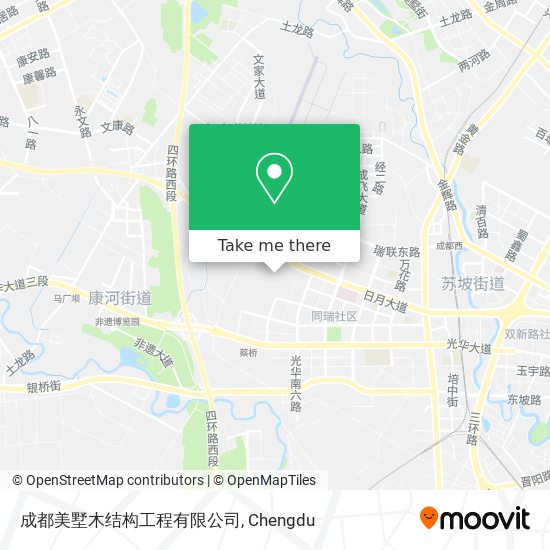 成都美墅木结构工程有限公司 map