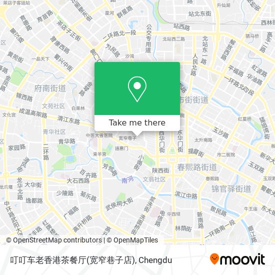 叮叮车老香港茶餐厅(宽窄巷子店) map