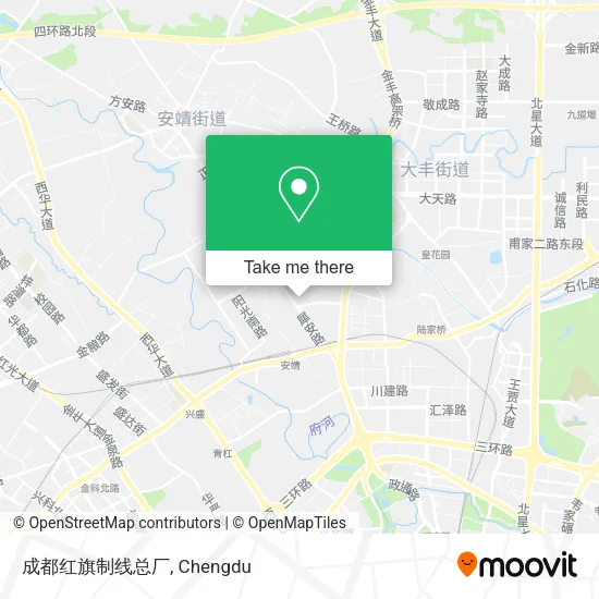 成都红旗制线总厂 map