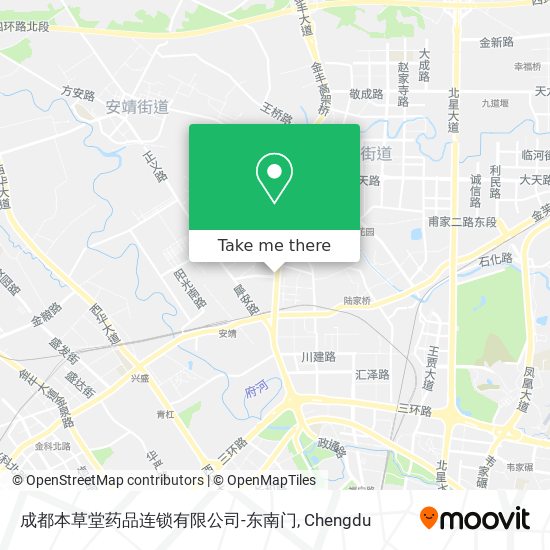 成都本草堂药品连锁有限公司-东南门 map