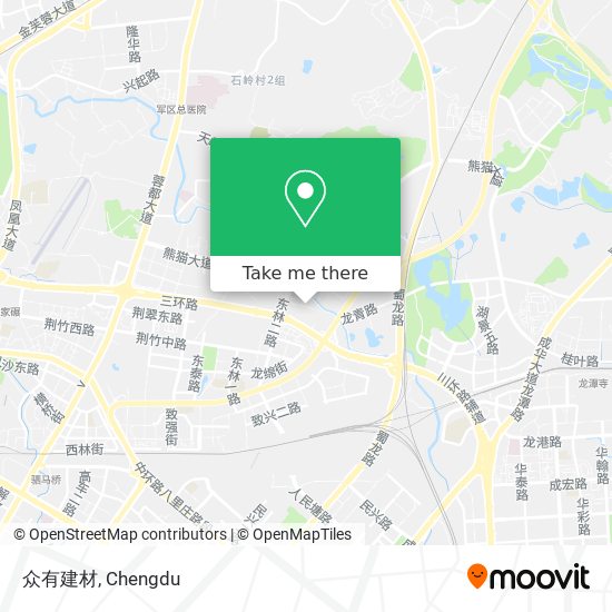 众有建材 map