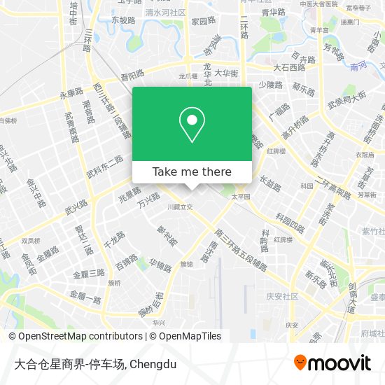 大合仓星商界-停车场 map