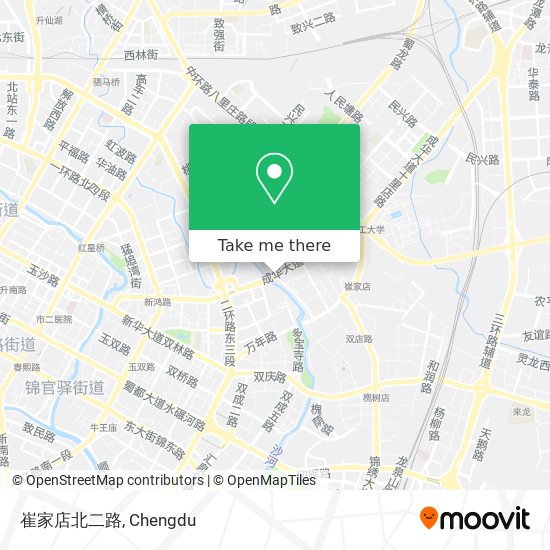 崔家店北二路 map
