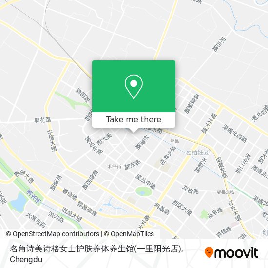 名角诗美诗格女士护肤养体养生馆(一里阳光店) map