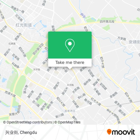 兴业街 map