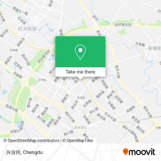 兴业街 map
