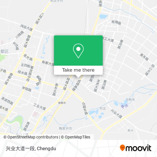 兴业大道一段 map