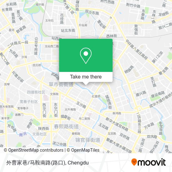 外曹家巷/马鞍南路(路口) map