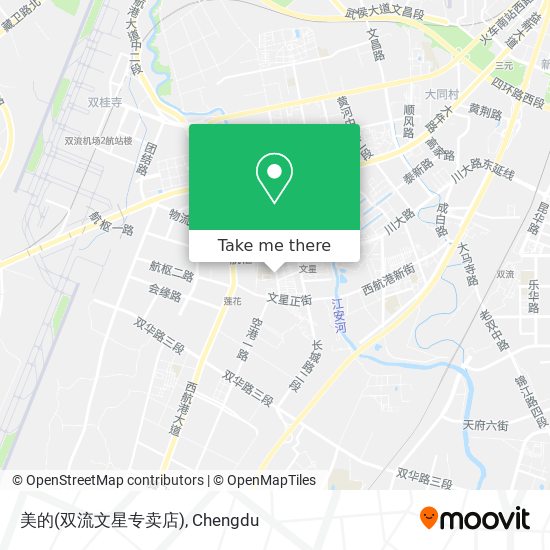 美的(双流文星专卖店) map