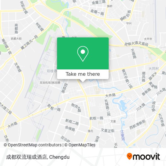 成都双流瑞成酒店 map