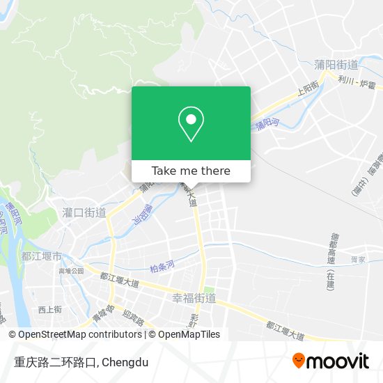 重庆路二环路口 map