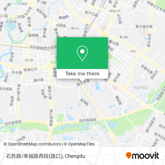 石胜路/幸福路西段(路口) map