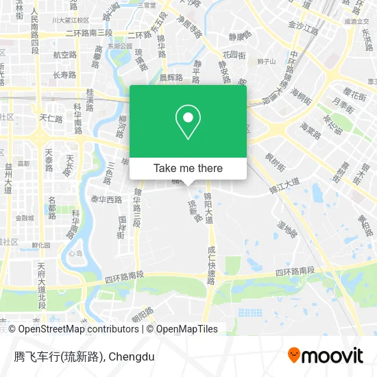 腾飞车行(琉新路) map