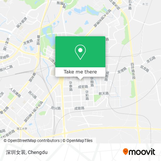 深圳女装 map