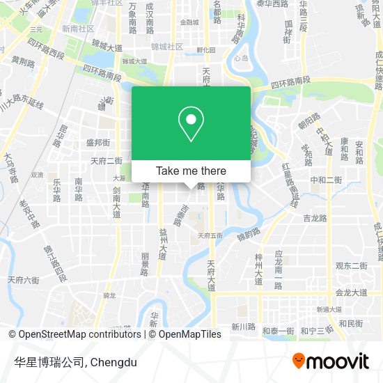 华星博瑞公司 map