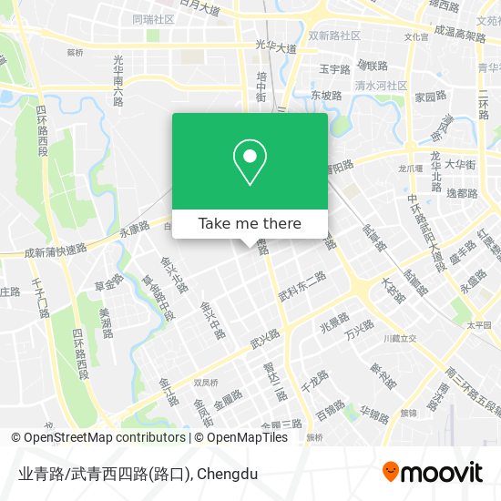 业青路/武青西四路(路口) map