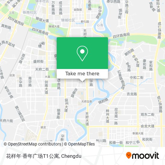 花样年·香年广场T1公寓 map