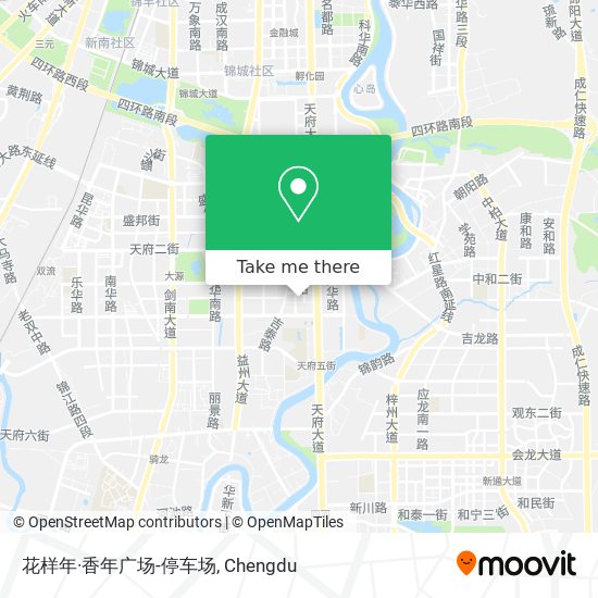 花样年·香年广场-停车场 map