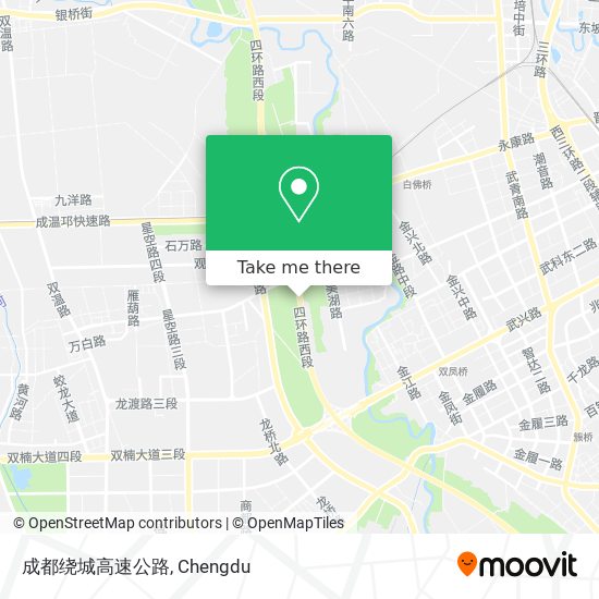 成都绕城高速公路 map