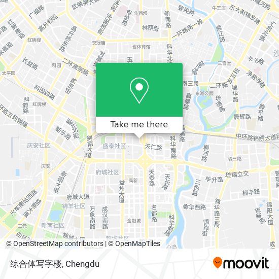 综合体写字楼 map