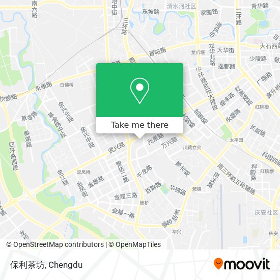 保利茶坊 map