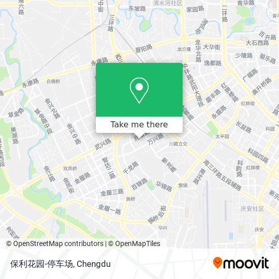 保利花园-停车场 map