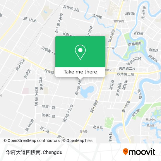 华府大道四段南 map