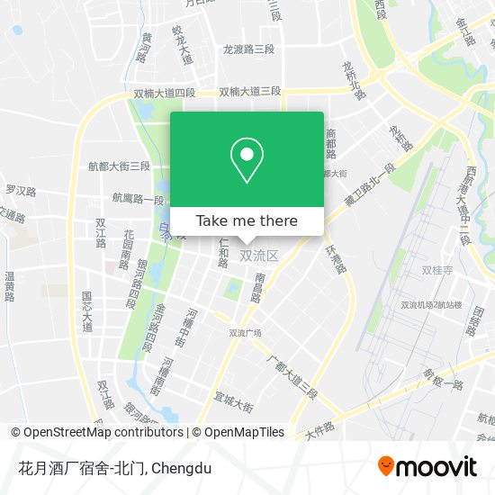 花月酒厂宿舍-北门 map