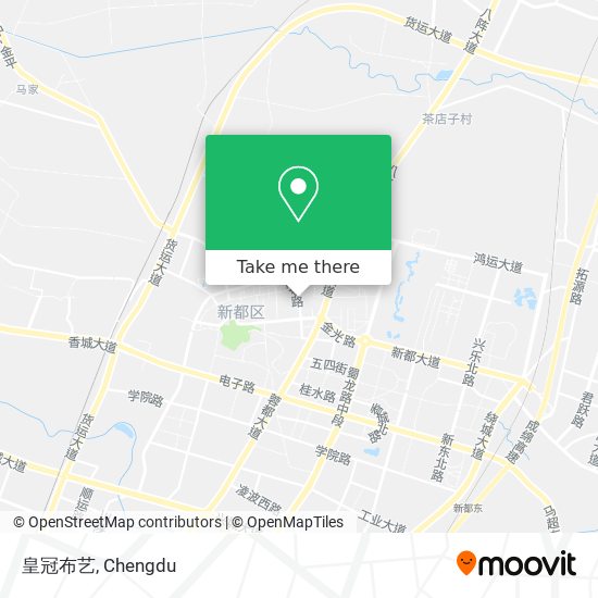 皇冠布艺 map