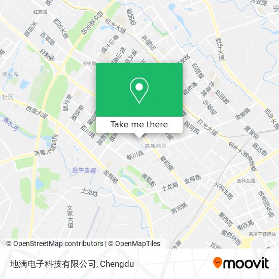 地满电子科技有限公司 map