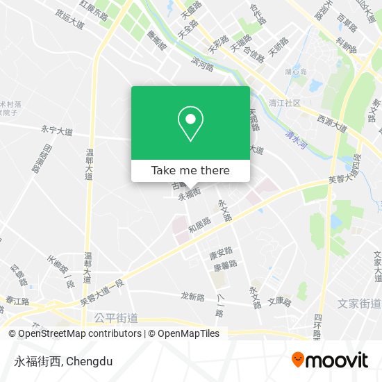 永福街西 map