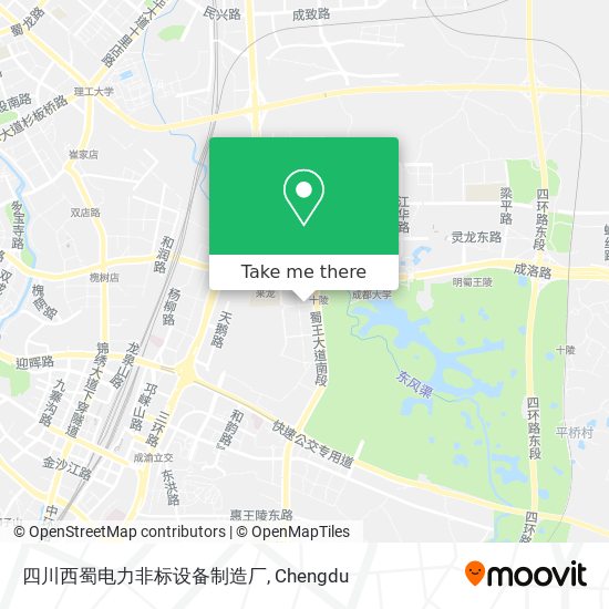 四川西蜀电力非标设备制造厂 map