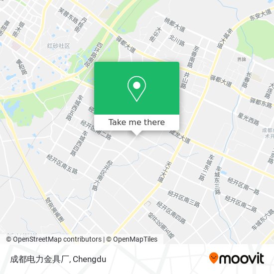 成都电力金具厂 map