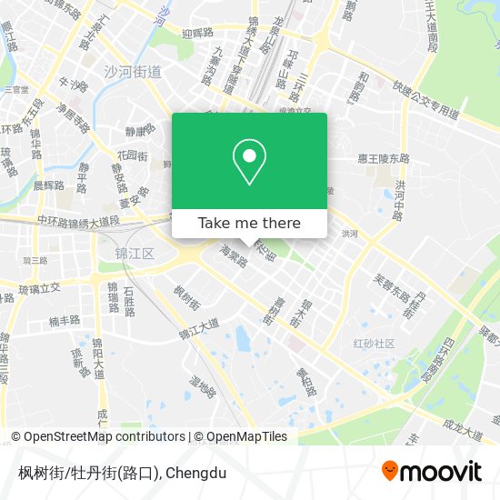 枫树街/牡丹街(路口) map