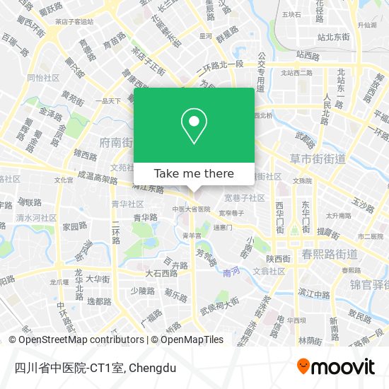 四川省中医院-CT1室 map