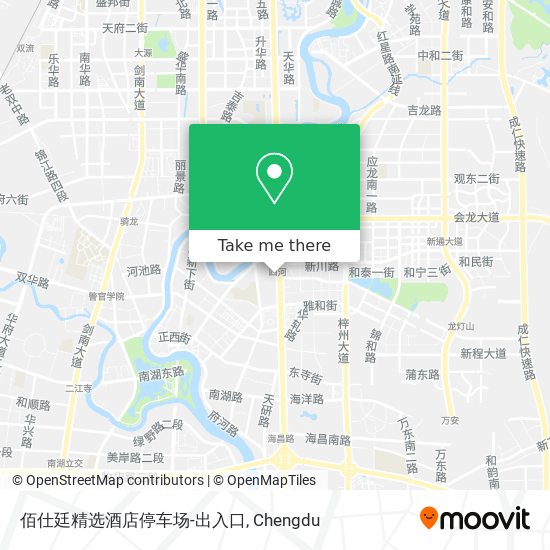 佰仕廷精选酒店停车场-出入口 map