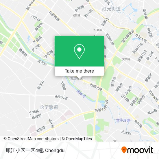 顺江小区一区4幢 map