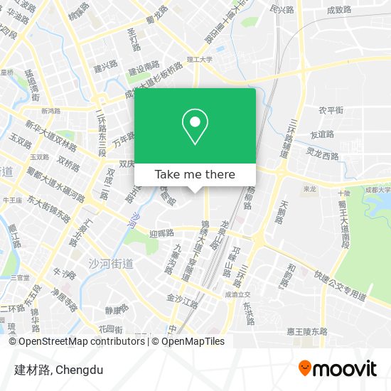 建材路 map