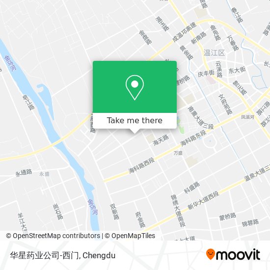 华星药业公司-西门 map