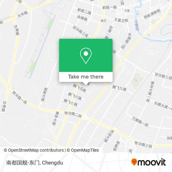 南都国舰-东门 map