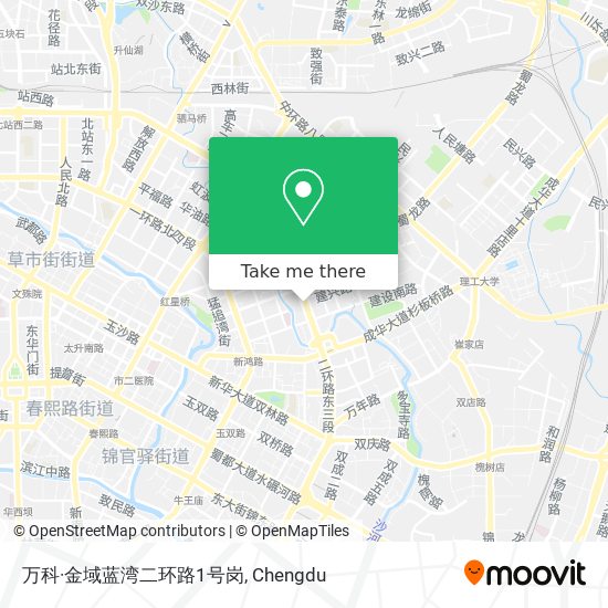 万科·金域蓝湾二环路1号岗 map