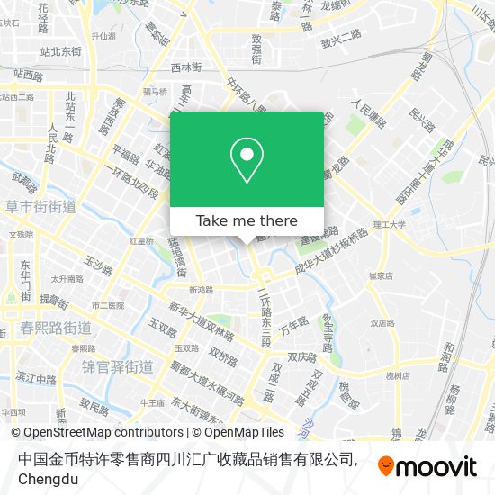 中国金币特许零售商四川汇广收藏品销售有限公司 map