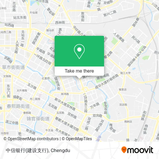 中信银行(建设支行) map