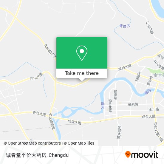 诚春堂平价大药房 map