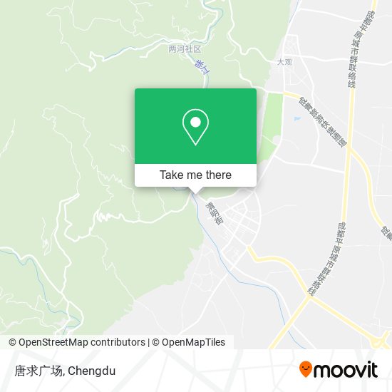 唐求广场 map