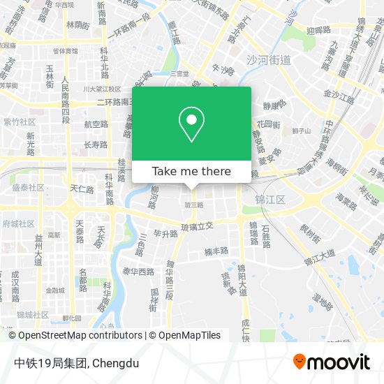中铁19局集团 map