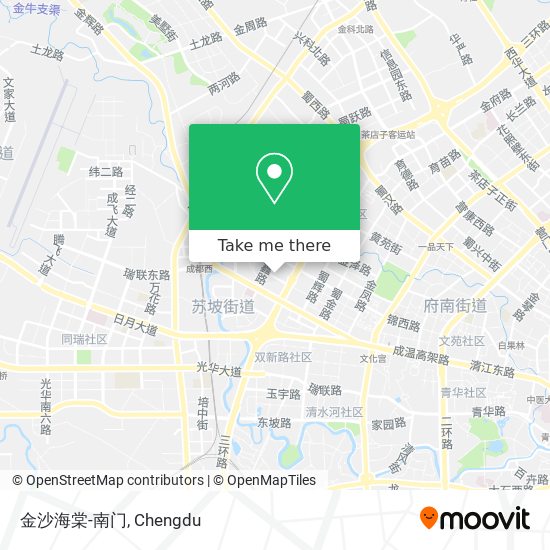 金沙海棠-南门 map