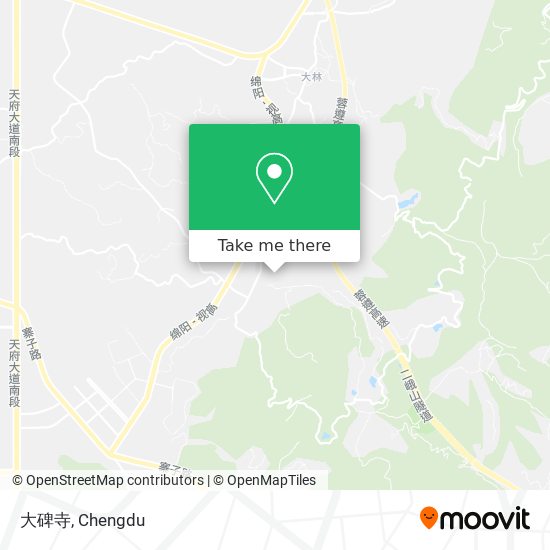 大碑寺 map